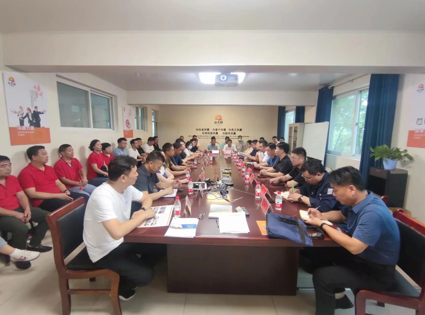 延津縣2023年工貿(mào)企業(yè)防汛應(yīng)急演練在我司舉行！